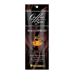Набор, Soleo, Бронзатор для загара Coffe Sun Black Espresso, 15 мл, 2 шт.