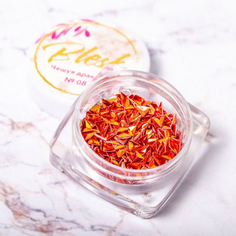 Набор, Blesk, Дизайн для ногтей «Чешуя дракона» №08, 4 шт. Блеск