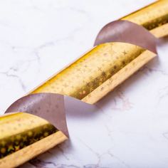 Набор, Blesk, Фольга для дизайна ногтей №19, 50 см, 5 шт. Блеск