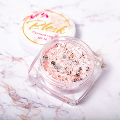 Набор, Blesk, Дизайн для ногтей «Лунный свет» №14, 3 шт. Блеск