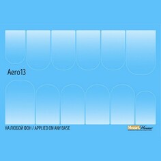 Набор, Mozart House, Слайдер-дизайн W-Aero №13, 3 шт.