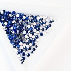 Набор, Puf, Стразы стеклянные Light Sapphire, 400 шт., 2 шт. PÜF
