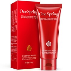 One Spring, Пенка для умывания Red Pomegranate Fresh, 100 г