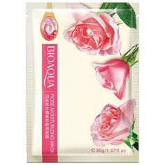 Набор, Bioaqua, Маска для лица Rose Moisturizing, 30 г, 4 шт.