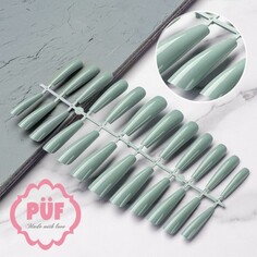 Puf, Типсы гелевые №16, мята, 144 шт. PÜF