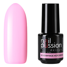 Nail Passion, Гель-лак «Клубничное мороженое», 5 мл