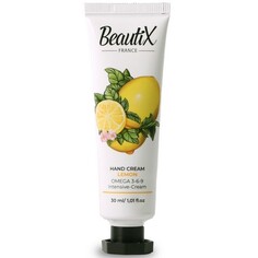 Beautix, Крем для рук Lemon Omega 3-6-9, 30 мл