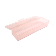 Набор, TNL, Пластиковый контейнер прямоугольный, прозрачно-розовый, 2 шт.