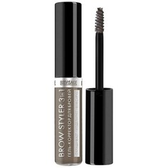 LUXVISAGE, Гель-корректор для бровей Brow Styler, тон 2