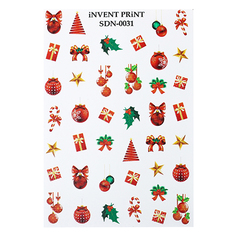 iNVENT PRiNT, Слайдер-дизайн «Новый год. Зима. Подарки. Игрушки. Шары» №SDN-31