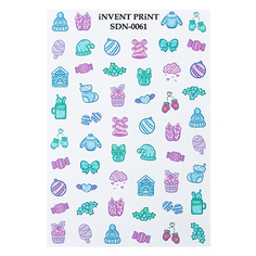 iNVENT PRiNT, Слайдер-дизайн «Новый год. Зима. Игрушки. Подарки» №SDN-61