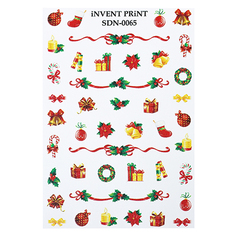 iNVENT PRiNT, Слайдер-дизайн «Новый год. Зима. Игрушки. Подарки. Рождество» №SDN-65