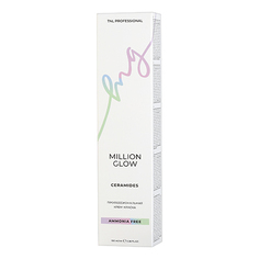 TNL, Крем-краска для волос Million Glow Ammonia Free 4.0