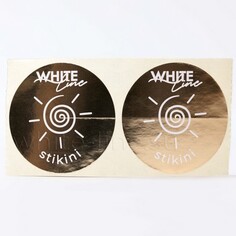 Набор, White line, Стикини № 50, 2 шт.