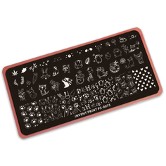 iNVENT PRiNT, Пластина для стемпинга, Зверята, животные, лапки PS-75