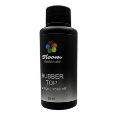 Bloom, Топ для гель-лака Rubber, 50 мл