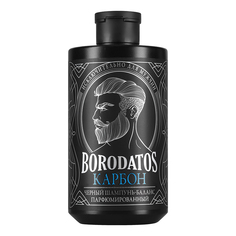 Borodatos, Шампунь-баланс Карбон, 400 мл