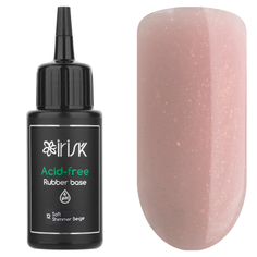 IRISK, База Acid-free Rubber Base №12 Soft Shimmer Beige, 50 мл
