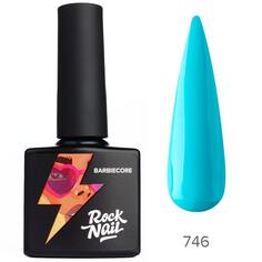 RockNail, Гель-лак RockNail Barbiecore 746 - Небесно-голубой, 10 мл
