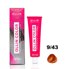 OLLIN, Крем-краска для волос Color 9/43