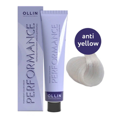 OLLIN, Крем-краска для волос Performance Антижелтый