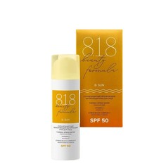 818 beauty formula, Солнцезащитный матирующий крем для лица SPF 50, 50 мл