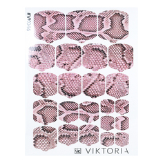 VIKTORIA, Плёнка для дизайна ногтей, №046