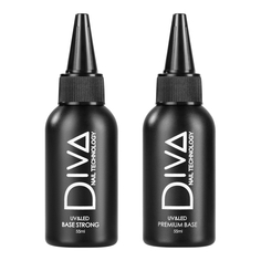 Набор, Diva Nail Technology, Premium base и Strong Base, 55 мл