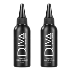 Набор, Diva Nail Technology, Premium base и Strong Base, 110 мл
