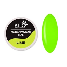Klio Professional, Гель моделирующий Lime , 15 г