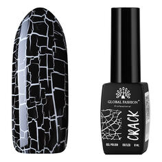 Global Fashion, Гель-лак трескающийся «CRACK» №11, 8 мл