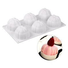 Формы для выпечки форма для выпечки ATMOSPHERE Mousse 6 ячеек 29,5х17,5см для маффинов силикон Atmosphere®