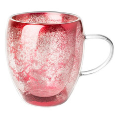 Кружки кружка ATMOSPHERE Aura of glitter 350мл двойная стенка термостекло Atmosphere®