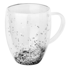 Кружки кружка ATMOSPHERE Aura of Silver 350мл двойная стенка термостекло Atmosphere®