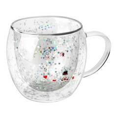 Кружки кружка ATMOSPHERE Aura of tinsel 375мл двойная стенка термостекло Atmosphere®
