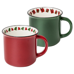 Кружки кружка ATMOSPHERE Festive 370мл фарфор в ассортименте Atmosphere®