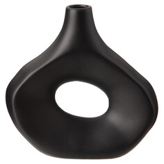 Вазы ваза BRONCO 22,7см керамика черный
