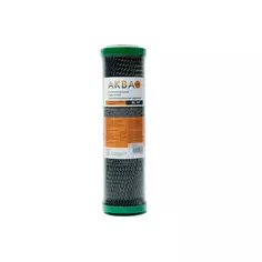 Картридж угольный с серебром Аква, карбон-блок 10SL, FCCBL-S Aquafilter
