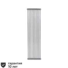 Радиатор Irsap Tesi 21800 трубчатый 1735/65 10 секций боковое подключение сталь двухсторонний цвет серый