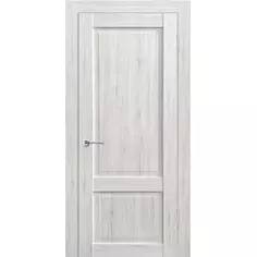 Дверь межкомнатная Амелия глухая ПВХ ламинация цвет рустик серый 80x200 см (с замком и петлями) МАРИО РИОЛИ