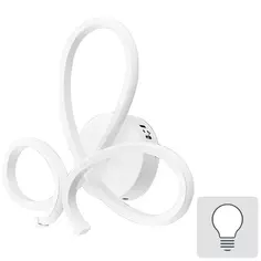 Настенный светильник светодиодный Lane 3773/20WL, белый свет, цвет белый Lumion