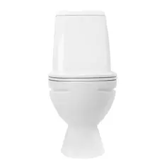 Унитаз-компакт Sanita Идеал WC.CC/Ideal/OBI.2-DM/WHT.G/S1, сиденье с микролифтом, двойной смыв