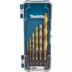 Набор сверл по металлу Makita D-72833, 6 шт.