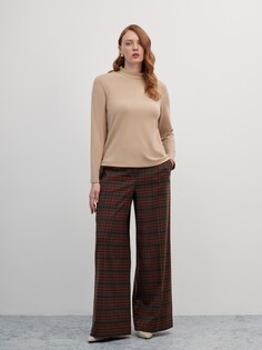 Брюки-палаццо в клетку (54) Lalis