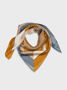 Шелковый платок с принтом (65*65cm) Elis