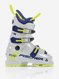 Ботинки горнолыжные детские Fischer RC4 50 JR GW, Белый