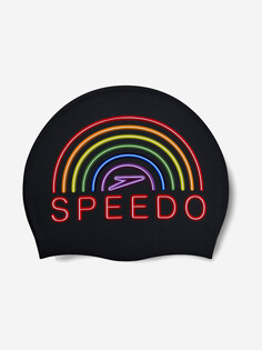 Шапочка для плавания Speedo Printed, Черный