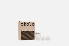Набор из вулканического роллера и рефилов для матовой и свежей кожи Okolo