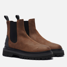 Мужские ботинки Woolrich Chelsea Rustico, цвет коричневый