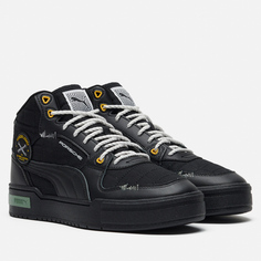 Кроссовки Puma x Porsche Legacy CA Pro Mid GC, цвет чёрный